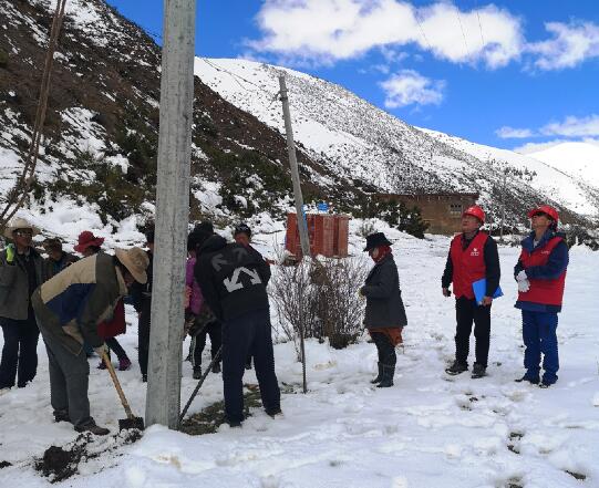 國網(wǎng)南充供電公司援藏幫扶小組：突遭特大暴風(fēng)雪，全力組織搶險(xiǎn)應(yīng)對