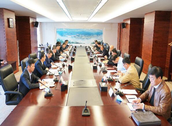 中國能建黨委書記、董事長宋海良拜會(huì)三峽集團(tuán)董事長雷鳴山