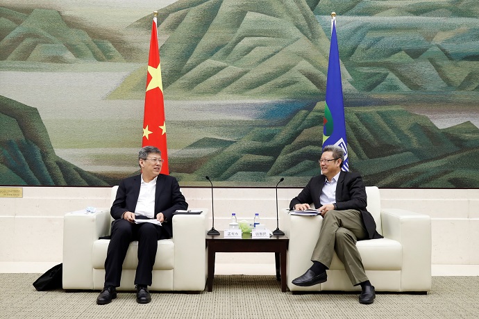 錢(qián)智民會(huì)見(jiàn)內(nèi)蒙古自治區(qū)黨委常委、通遼市委書(shū)記孟憲東