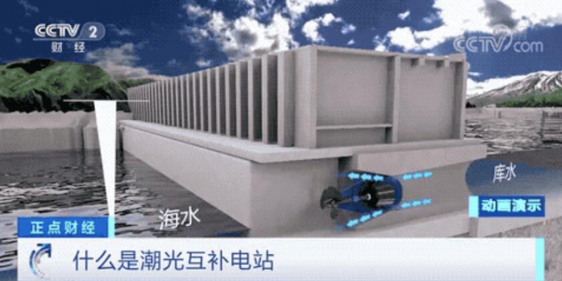 年均發(fā)電量超1億度！央視財經(jīng)重點關(guān)注我國“首座”潮光互補型光伏電站