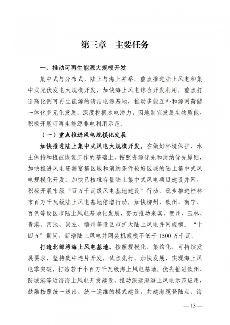 廣西“十四五”規(guī)劃：大力發(fā)展光伏發(fā)電，到2025年新增光伏裝機(jī)15GW！