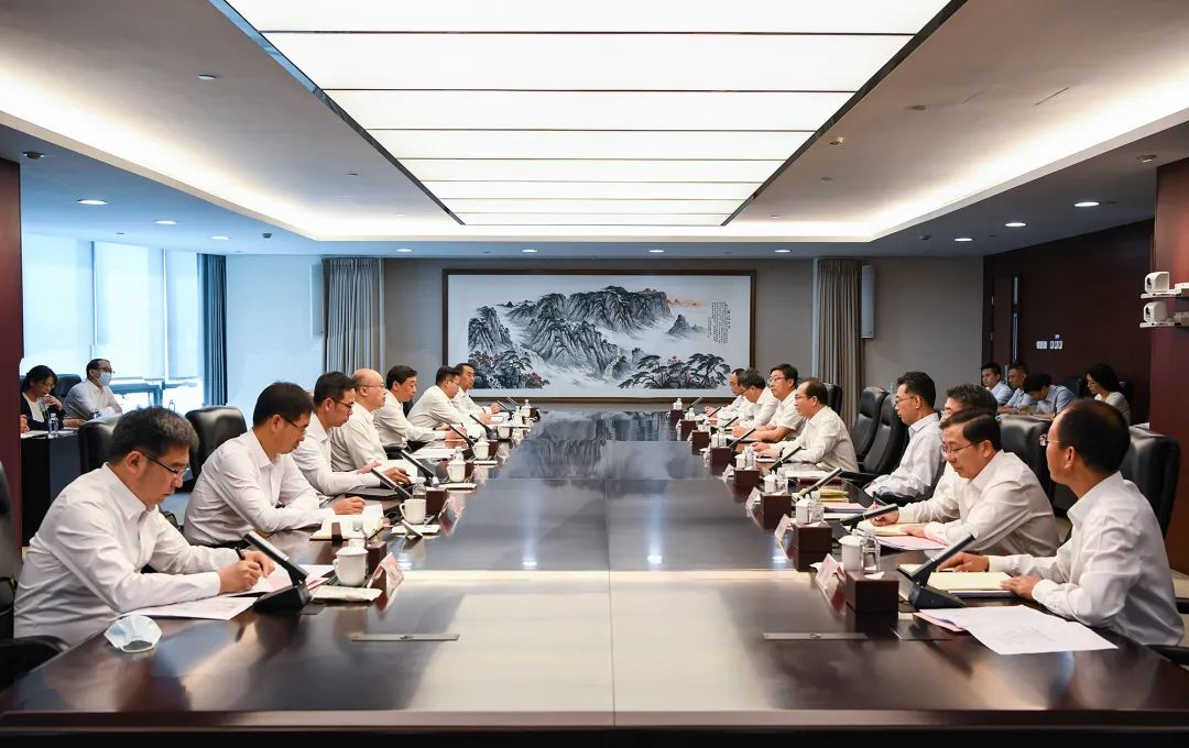 華電集團(tuán)黨組書記、董事長江毅與河北省委副書記、省長王正譜舉行會談