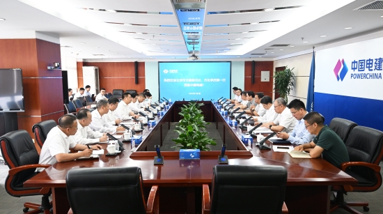 中國電建黨委常委、副總經(jīng)理劉源會見云浮市委副書記、市長李慶新