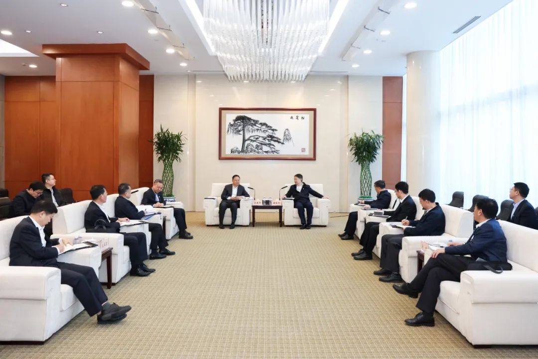 華能集團(tuán)黨組書記、董事長溫樞剛會見中國鐵建黨委書記、董事長汪建平