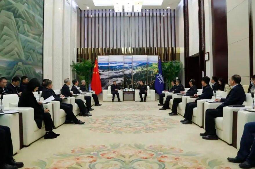 國家電投黨組書記、董事長劉明勝會(huì)見東方電氣黨組書記、董事長俞培根