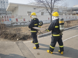 華潤(rùn)電力盤錦公司發(fā)電黨支部、綜合黨支部聯(lián)合開展消防應(yīng)急演練