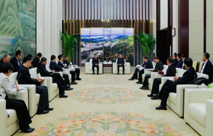 國家電投黨組書記、董事長劉明勝會見遼寧省委常委、沈陽市委書記王新偉