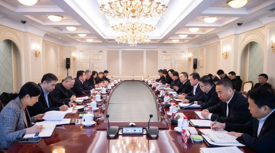 大唐集團(tuán)黨組書記、董事長(zhǎng)鄒磊與北京市副市長(zhǎng)高朋座談交流