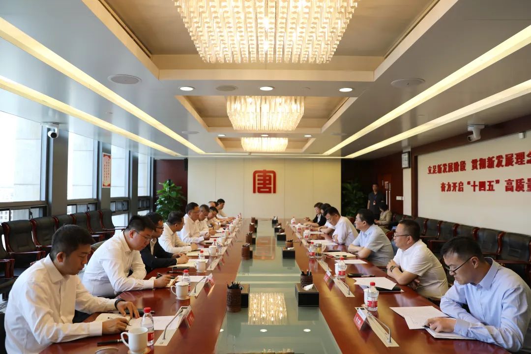 中建一局黨委書記、董事長吳愛國拜會(huì)大唐國際黨委書記、董事長王順啟