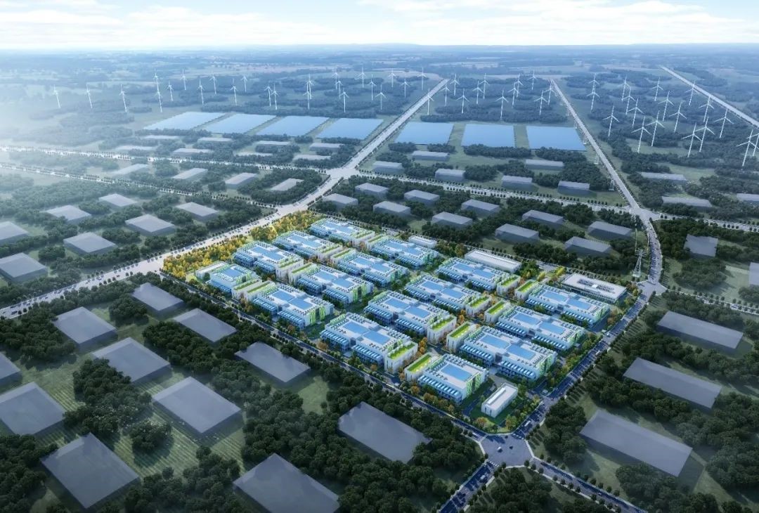 國內(nèi)單體容量最大的算力基地源網(wǎng)荷儲一體化項