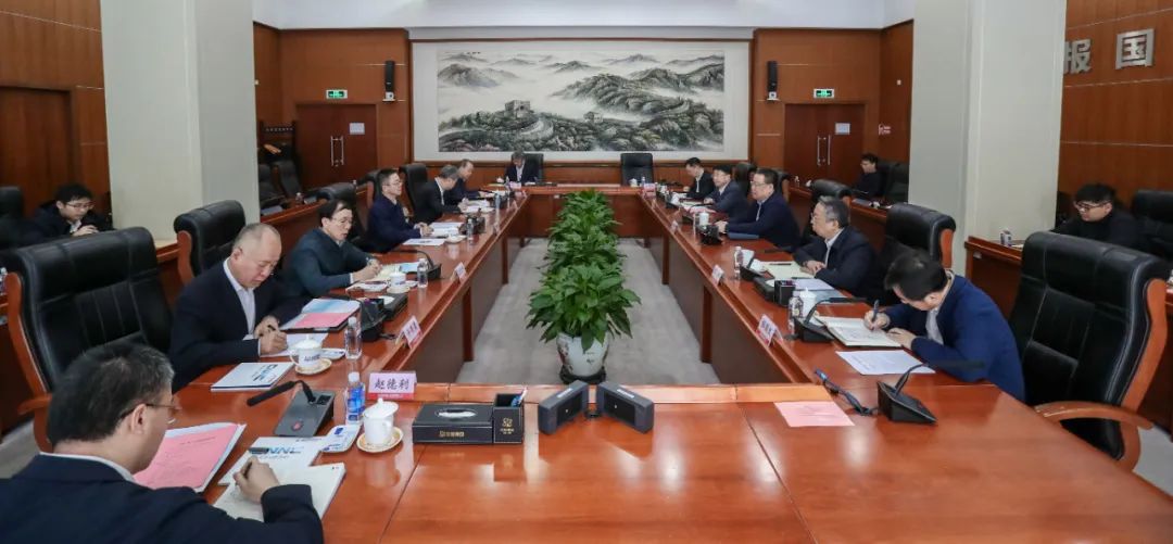 中核集團(tuán)會見中國一重董事、總經(jīng)理、黨委副書記呂智強(qiáng)一行