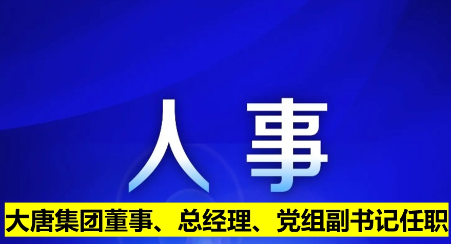 大唐集團董事、總經理、黨組副書記任職